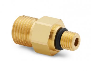 Ralston QTVC Outlet Port, Male Quick-Test, Brass # QTHA-5SB0