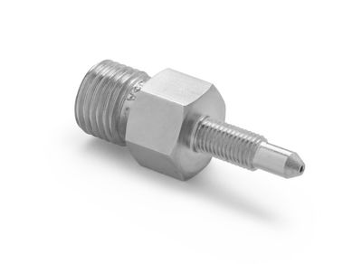 Ralston M6 x 0.75MM x Male Quick-Test, No Check-Valve, S.S. # QTHA-ABS0