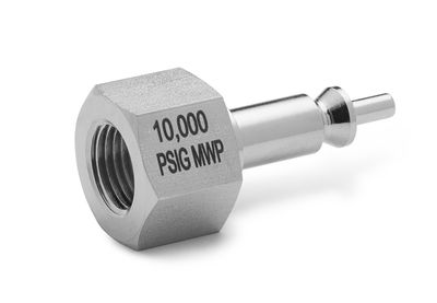 Ralston Male USN0 Probe x 1/4" Female High Pressure, 316 S.S. # USN0-2FXH-MP