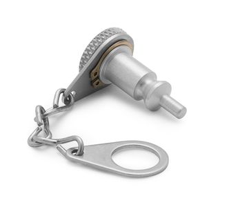Ralston Plug for Female QC with Tether and Chain (3 Links) # USN0-FPLUG
