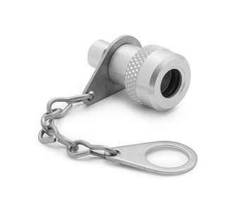 Ralston Cap for Male QC Probe with Tether and 4 Links of Chain # USN0-MCAP