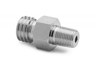 Ralston 1/8" Male NPT x Male Quick-Test XT Adapter, S.S. # XTHA-1MS0