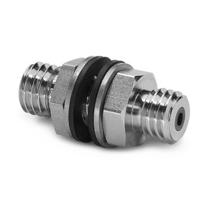 Ralston Male Quick-Test XT x Male Quick-Test XT Bulkhead, S.S. # XTHA-HHSB