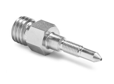 Ralston 1/4"-28 UNF DP Transmitter x Male Quick-Test Adapter, S.S. # XTHA-HNS0