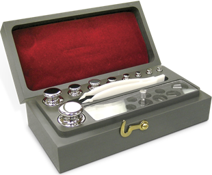 Rice 100 g Range, Calibration Weight Sets, OIML Class E1 Lake Weight Set, -1mg OIML Class E1 SST, Calibration Certificate Included