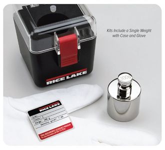 Rice 25 kg - 1 g Calibration Weight, ASTM Class 4 (Kit with Case) Lake Weight Kit, Screw Knob 20kg ASTM Class 4 SST Polished Density 7.95
