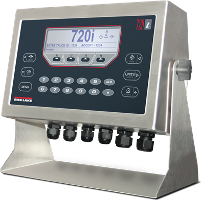 Board Assembly, 720i Remote ROHS Compliant, Remote Display, 240x64 w/ Rice Lake Protocol int. LCD, Transflective, FSTN Gray. # 101239