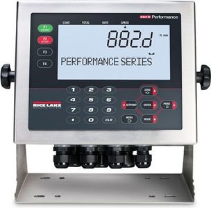 Rice 882D Belt/Bulk Material Instrumentation Lake Indicator, 882D Belt Scale 100-240VAC US Plug, Belt Scale Integrator with LCD Display Universal Enclosure