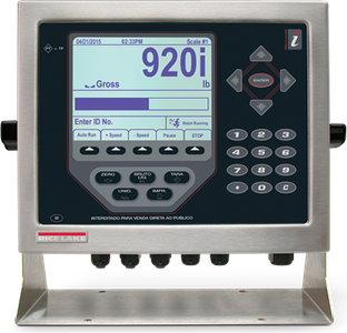 Rice 920i Series Programmable Weight Indicator Lake 920i Programmable Weight Indicator, Universal Enclosure, VAC, Single Channel A/D
