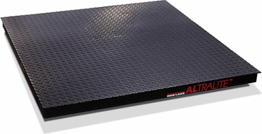 Altralite™ Portable Low-Profile Anodized Aluminum Floor Scale