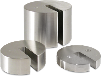 ASTM Specialty Calibration Stainless Steel Slotted Calibration Weights