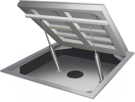 AutoLift HE Hostile Environment Floor Scale