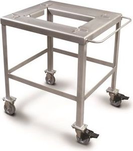 Rice BenchMark MSC-40 Mobile Scale Cart Lake Cart, Benchmark MSC-40 stainless steel designed for 12x18 Benchmark HE-X scale