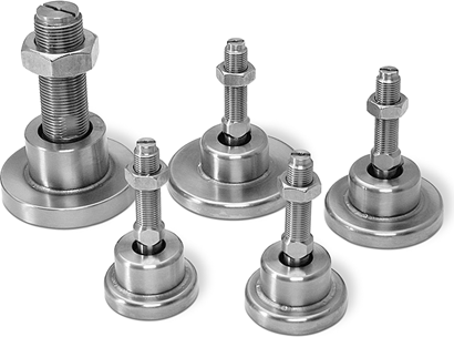 Captured Ball Floor Scale Leveling Feet