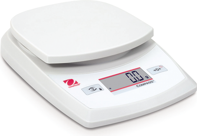OHAUS Compass CR Series, OHAUS Toploader Balance Scale, CR221 Compact, x 0., Battery Operated.