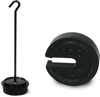 Counterpoise and Hanger Calibration Weight, ASTM Class 7