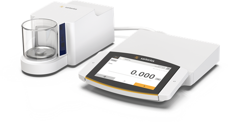 Sartorius Cubis II Balance MCA2.7S-2S00-M, 2.1g x 0.0001mg, TFT Color Touch Display, Automatic Leveling, 100-240V Power Supply # 195682