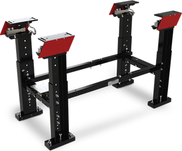 Rice ELS Series Elevated Load Cell Stands Lake ELS-250 SCALE KIT, 23-28 INCH PROFILE, 18-24 INCH WIDTH, INCLUDES: 2 STAND ASSEMBLYS SHIMS, J-BOX, ADJUSTABLE FRAME TUBING & HARDWARE
