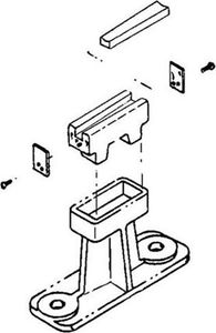 Fairbanks Scales Pivot And Bearing Kit, 10t 2 Section Old Style