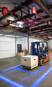 Rice iDimension LTL Pallet Dimensioning System Lake iDimension LTL-5 System with SICK sensors, x 9 x 8ft x 0.5in