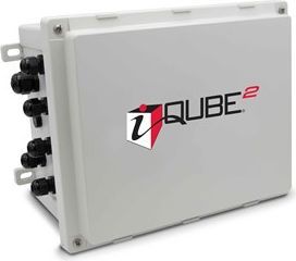 Rice iQUBE² Digital Diagnostic Junction Box Lake iQUBE² Digital Diagnostic Junction Box, 4-Channel, Small Polycarbonate Enclosure, 115/230 VAC Power Supply Installed