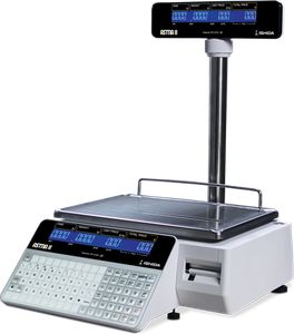 Rice Ishida Astra II Price Computing Scale with Printer Lake Retail Scale, Astra II Bench, VFD display, 0-30lbs x 0.01, Integrated Printer, 115VAC IshidA