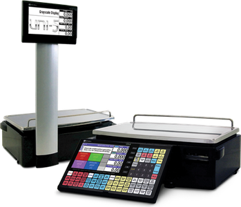 Rice Ishida Uni-5 Series Price Computing Printing Scales Lake Retail Scale, Uni-5 Bench 60 x 0.02lb non-RF, 115VAC Ishida