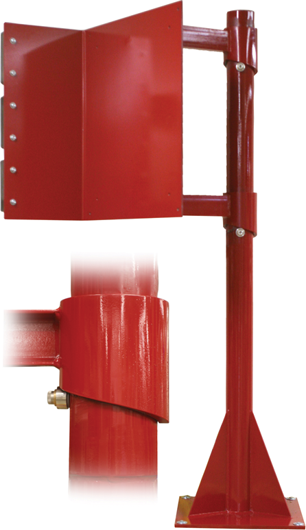 Kiosk Safety Swing-away Arm