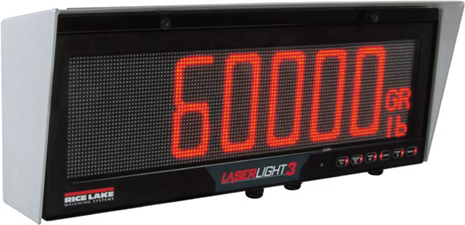 LaserLight3™ Color Large-display Weight Indicator