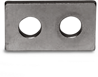 Rice Load Cell Spacers Lake Spacer, Load Cell 1-1/4x 2-1/4x1/4 For 250-5KSE Steel Plated