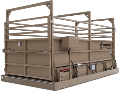 Rice Lake 13 x 8 LC AG Scale Footprint: 154in long and 101in wide. 25,000 LB CAPACITY - (2017 Design Changes) X-Lug # 192672