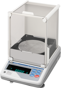 A&D MC Series, A&D Weighing Mass Comparator Weighing MC-1000 Mass Comparator, g x 0.1 mg, Glass Breeze Break, x 5.04 in pan, AC Adapter Included