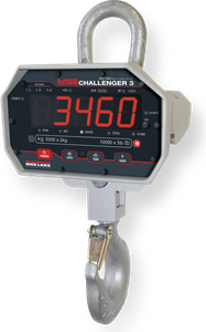 MSI 3460 Challenger 3 Crane Scale (Measurement Systems International) MSI-3460C 250 lb x 0.1 lb Challenger 3 Crane Scale, RF, NON-CE, NTEP, Batt Power