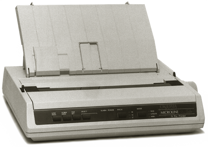 Okidata 186 Plus Microline Printer