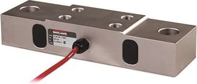 Rice PLSB-25K Alloy Steel, Environmentally Sealed Load Cell Lake Load Cell, PLSB-25K,000lb 2-5/32 x 3-3/8 x 12 Alloy Steel Gauged 20ft 4 Conductor 20ft Long Cable For OnBoard Weighing