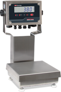 Rice Ready-n-Weigh Bench Scale System CW-90B Scale Base 380 Indicator Package Lake Scale PKG, CW-90B-380 10x10 5 lb/2.5 kg with 12 inch column 115VAC SST