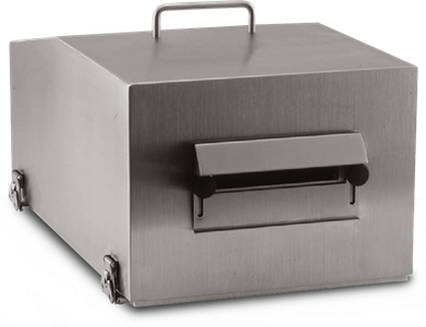 Rice Rice Lake Guardian G-2 Printer Enclosure Lake Guardian, G-2/Z Stainless Steel Enclosure for Zebra TLP2844