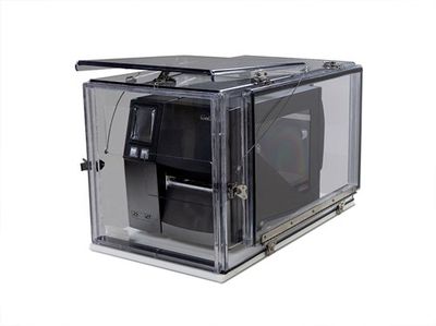 Rice Lake Enclosure, Poly-Guard GoDEX ZX1200i+ Printers, Washdown, With side door