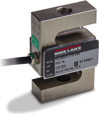 Rice Lake RL20000FLS Stainless Steel, S-Beam Load Cell