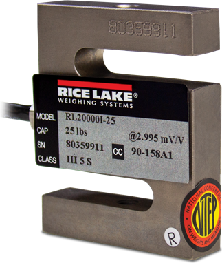 Rice Lake RL20000I Alloy Steel, S-beam Load Cell