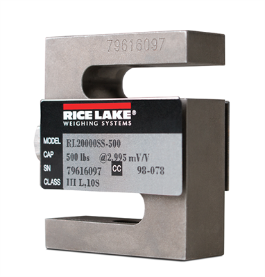 Rice Lake RL20000SS Stainless Steel, S-beam Load Cell
