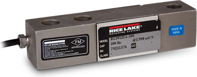 Rice Lake RL39123 Stainless Steel, Single-ended Beam Load Cell