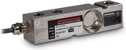 Rice Lake RLHTO Stainless Steel, Single-ended Beam Load Cell