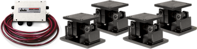 Rice RL1600 Series Mild Steel Weigh Module Kit with RL75016 Load Cell Lake Mount, RL1605 1,000-5, lb Mild Steel Compression No Cell