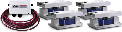 Rice RL2200 Series Weigh Module Kit Lake Mount Assembly, RL2200-2.5K 2,500lb Mild Steel mount with RL2200-2.5k Load Cell