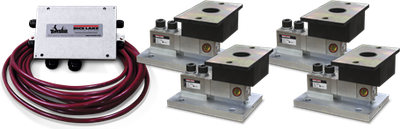 Rice RL50210TA Mini Tank Weigh Module Kit Lake Mount Assembly, RL50210TA-250 250 lb Mild Steel Zinc Plated Compression INCl RL50210-250 lb