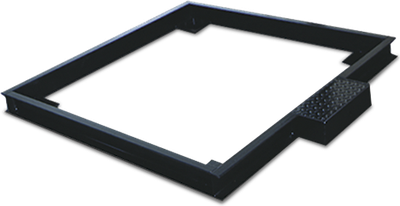 Rice RoughDeck HP, HP-H, SS, and HE Pit Frames Lake Pit Frame, ROUGHDECK 4ft x 4ft 20,000lb Steel Painted