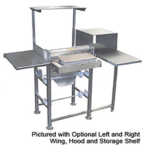 Rice ScaleMate Hand-wrap Station, HeatSeal Lake Shelf, Printer, Scalemate Assembly, SST