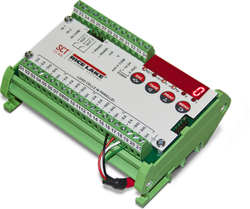 Rice SCT-10 Signal Conditioning Transmitter Lake Indicator, Convertor SCT10-AN, 12-24VDC, Analog Output, and RS485/232 Serial Port DIN Mount, SCT-10