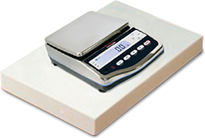 Rice Table/Anti-Vibration Accessories Lake Pad, Anti Vibration NR W/AL 50+/-5 Durometer 4 x 4 x 1/2 To Place Under The Foot of a Balance